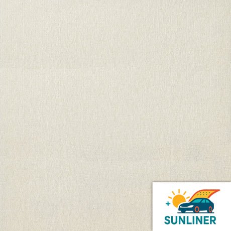 60" SunLiner White Brushed Headliner Fabric Image 1