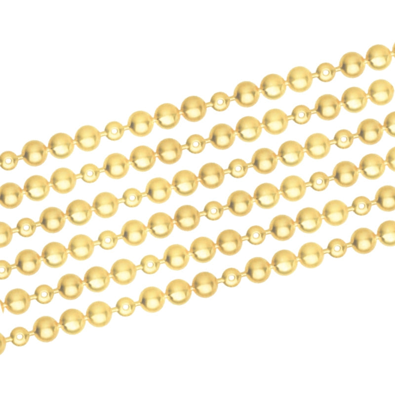 7/16" Brass-Plated Decorative Nail Strip (1 Metre) Image 1