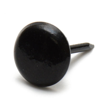 7/16" Low Dome Black Upholstery Nail Image 1