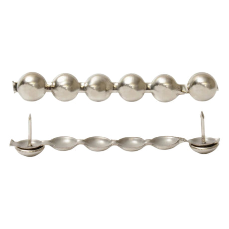 7/16" Nickel Decorative Nail Strip (1 Foot) Image 1