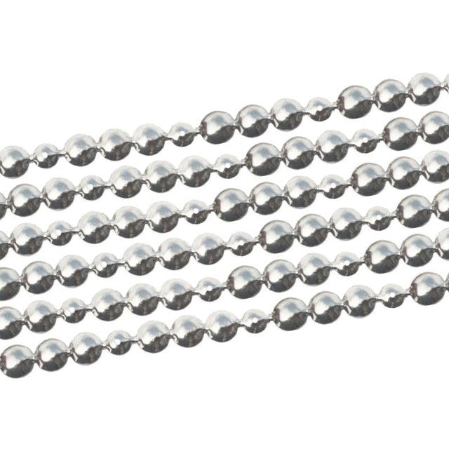 7/16" Nickel-Plated Decorative Nail Strip (1 Metre) Image 1