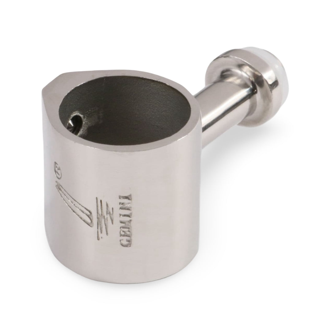 7/8" Gemini Stainless Steel Sliding Side Mount Image 1