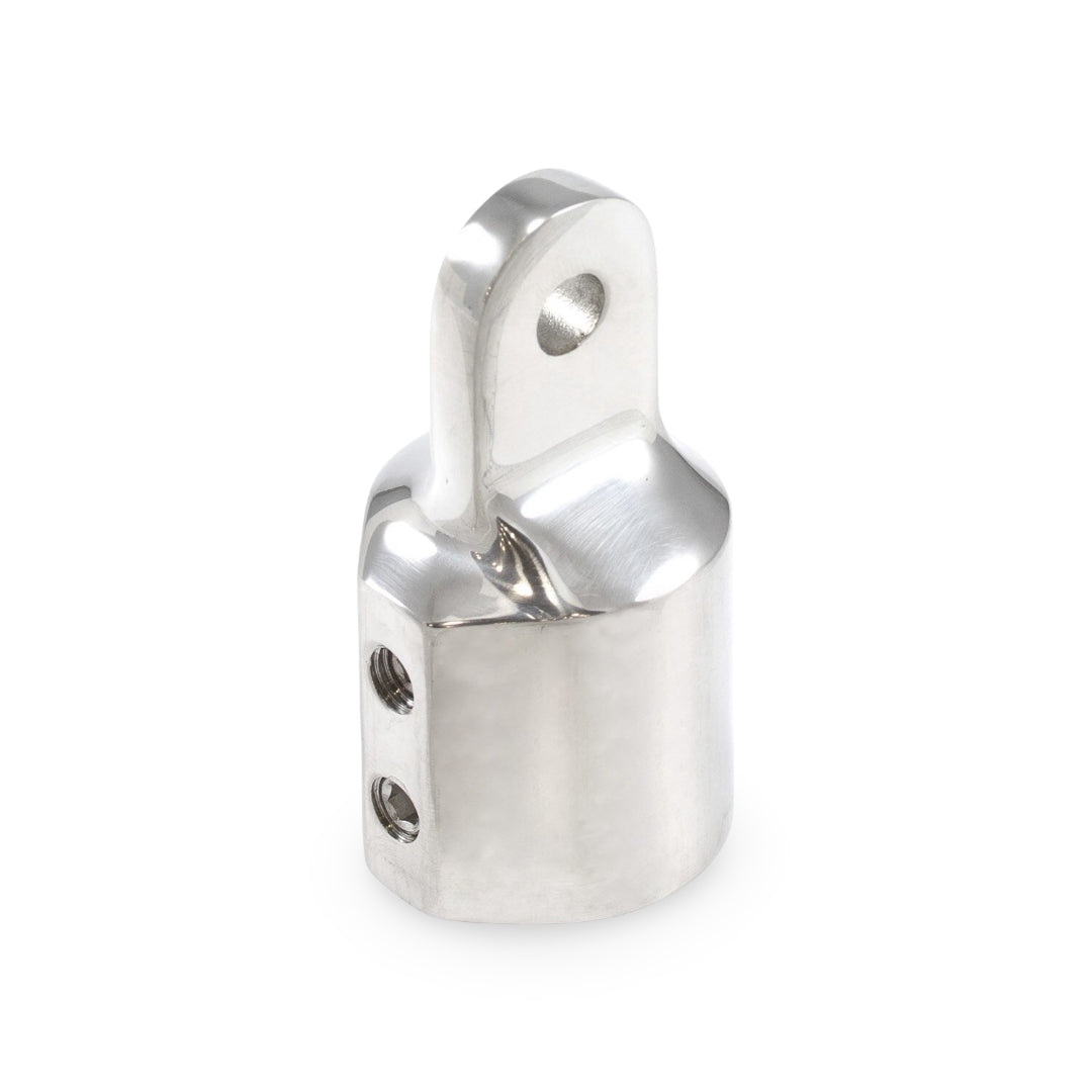 7/8" Stainless Steel Dual Set Screw Outside Eye End Image 1