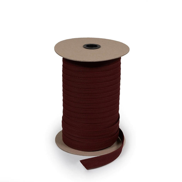 7/8" Sunbrella® Burgundy Centerfold Binding Tape Image 1