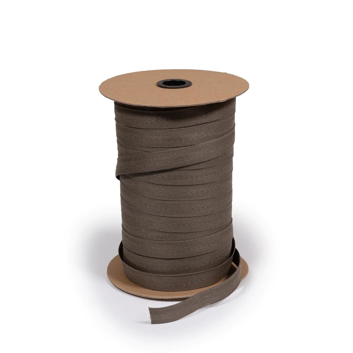 7/8" Sunbrella® Taupe Centerfold Binding Tape Image 1