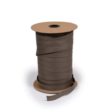 7/8" Sunbrella® Taupe Centerfold Binding Tape Image 1
