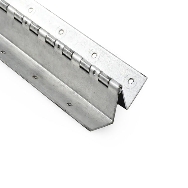 72" x 4-1/2" Aluminum W-Style Hinge Image 1