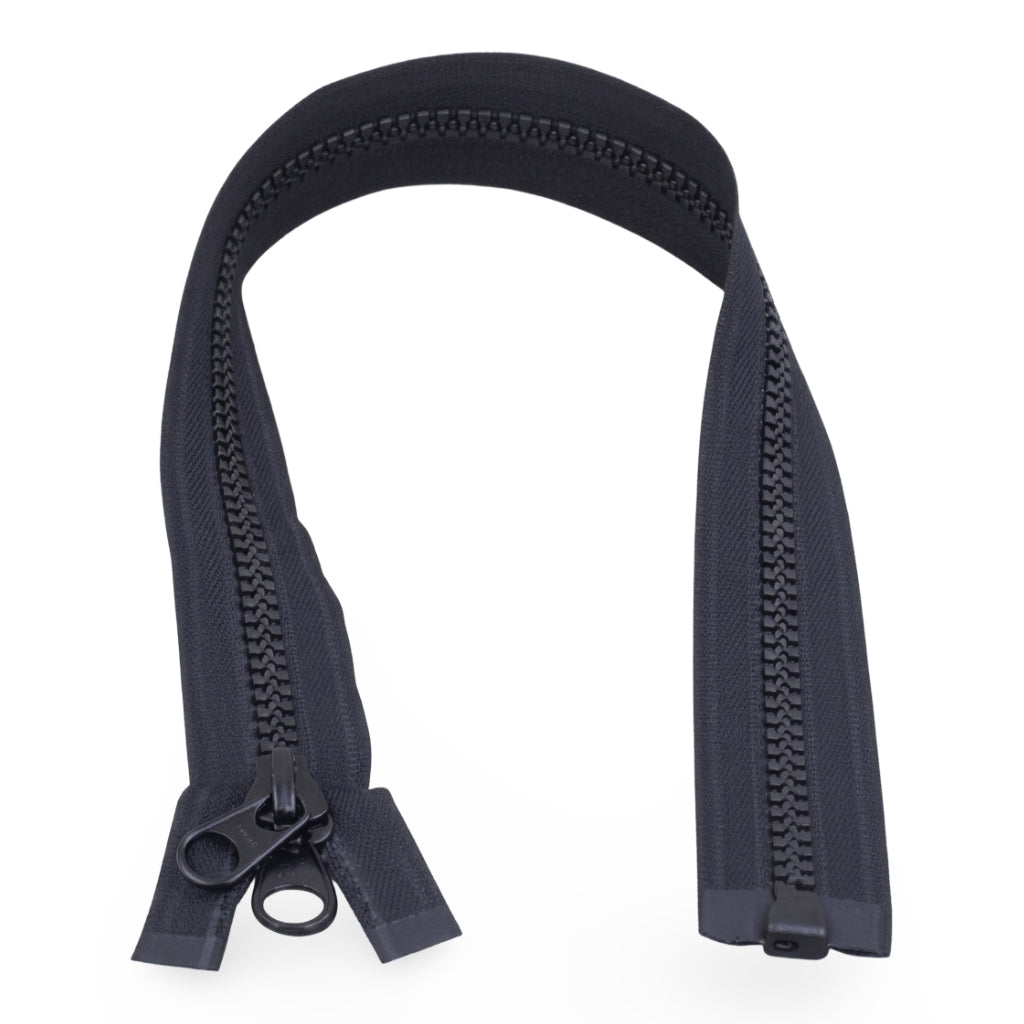 72" YKK® #8 VISLON® (Molded Tooth) Separating Zipper Image 1