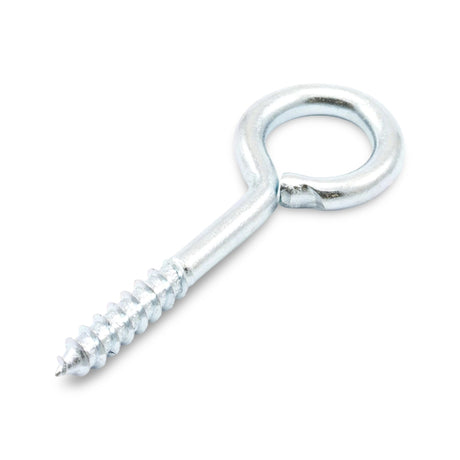 #8 x 1-3/8" Zinc-Plated Steel Screw with 1/2" Eyelet Image 1