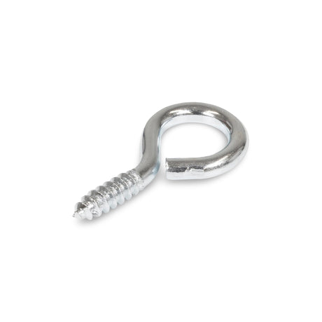 #8 x 13/16" Zinc-Plated Steel Screw with 15/32" Eyelet Image 1