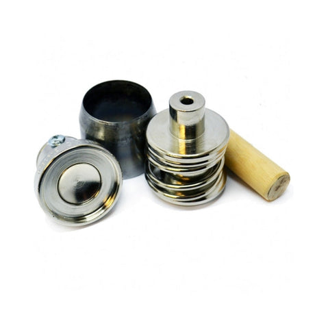 9/16" (#22) Button Die Set for W-1 Hand Press Machine Image 1