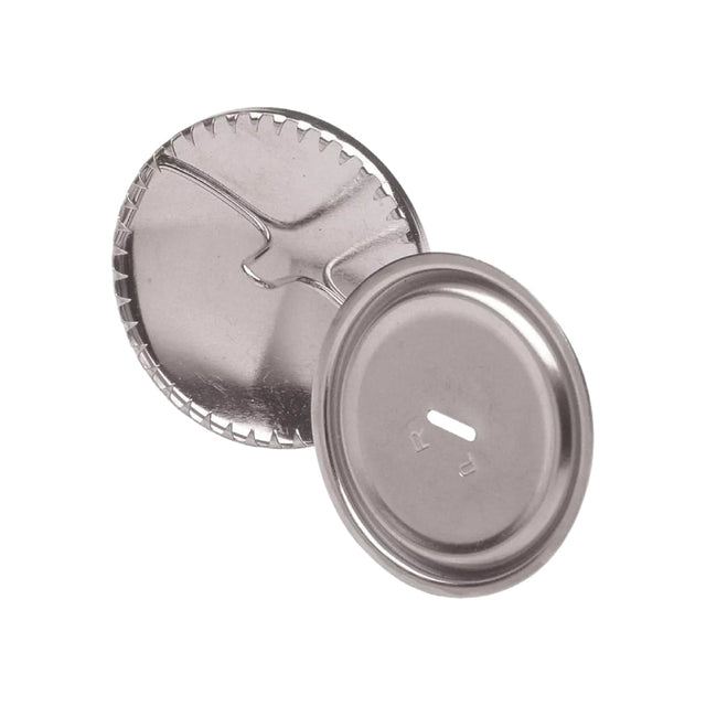 9/16" (#22) Snap-Together Upholstery Button Image 1