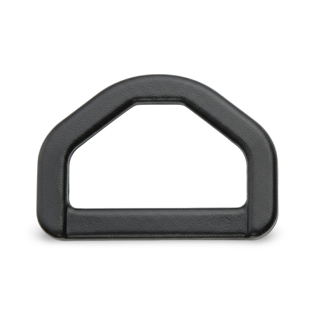 Black Acetal 6-Angle D-Ring Image 1