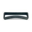 Black Acetal Rounded Belt Loop Keeper Image 1