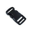 Black Classic Camber Single Adjustable Side Release Webbing Buckle Image 1