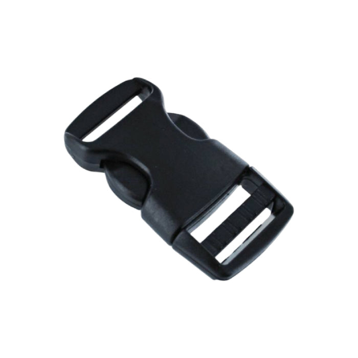 Black Classic Camber Single Adjustable Side Release Webbing Buckle Image 1