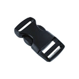 Black Classic Camber Single Adjustable Side Release Webbing Buckle Image 1