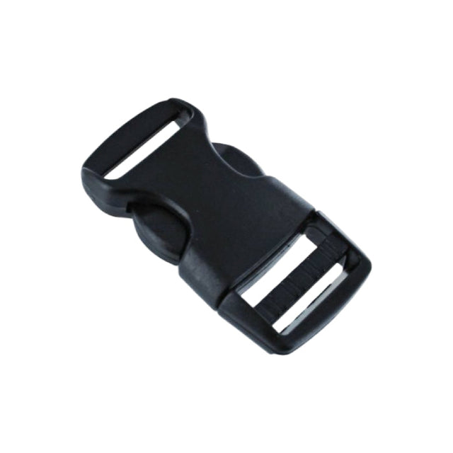 Black Classic Camber Single Adjustable Side Release Webbing Buckle Image 1