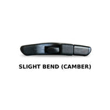 Black Euro-Style Camber Single Adjustable Side Release Webbing Buckle Image 2