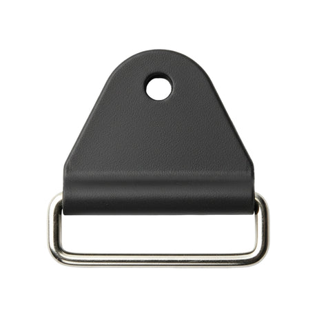 Black Nylon Chafe Tab with Metal Loop Image 1