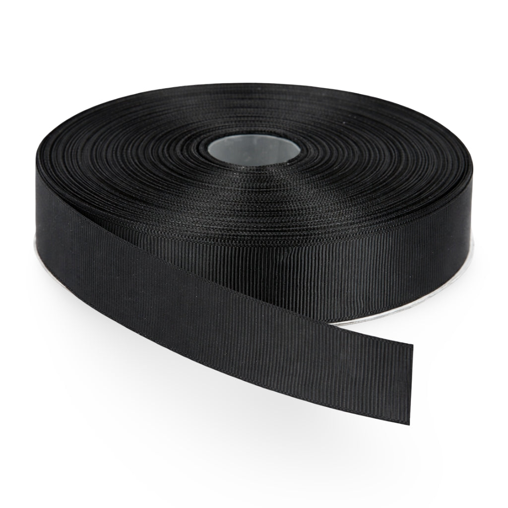 Black Nylon Grosgrain Binding Tape Image 2
