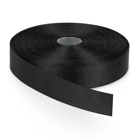 Black Nylon Grosgrain Binding Tape Image 2