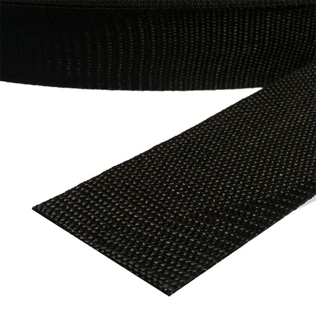 Black Nylon Webbing (1.2 mm) Image 1