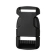 Black Oversized Single Adjustable Side Release Webbing Buckle Image 1