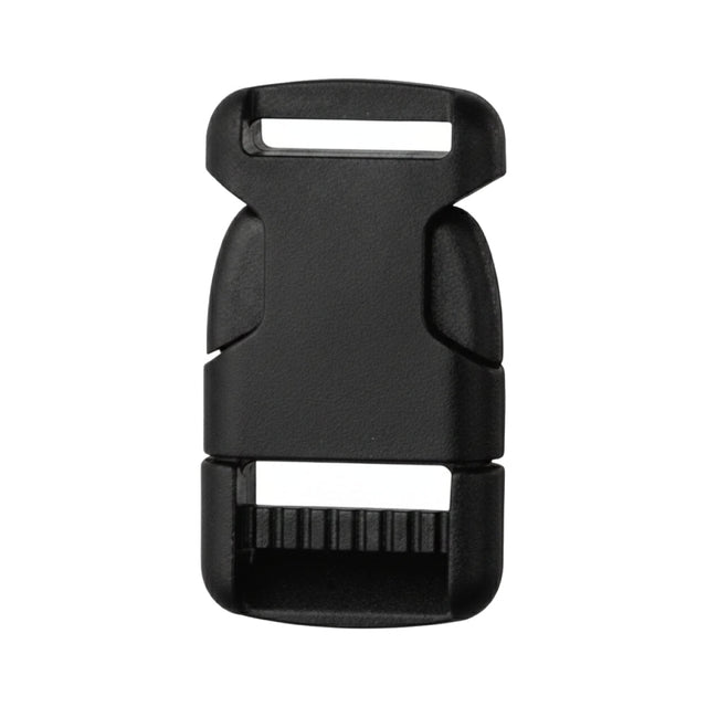 Black Oversized Single Adjustable Side Release Webbing Buckle Image 1