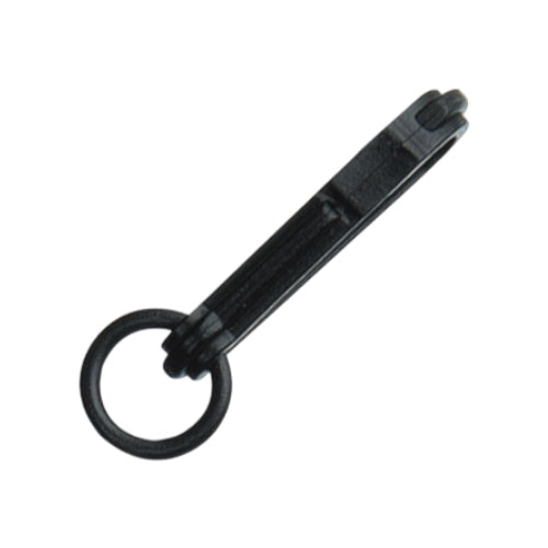 Black Polyacetal O-Ring Snap Hook Image 1