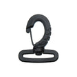 Black Polyacetal Swivel Clasp Snap Hook Image 1