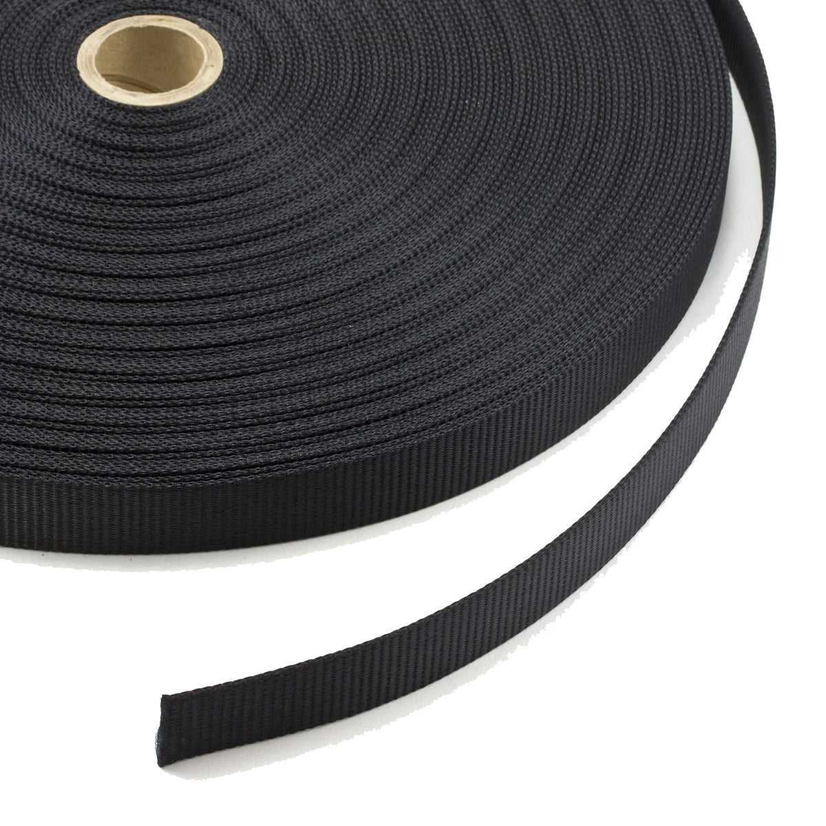 Black Polyester Webbing (1.8 mm) Image 1