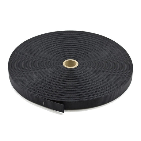 Black Polyester Webbing (1.8 mm) Image 2