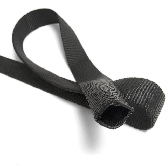 Black Polypropylene Tubular Webbing Image 1