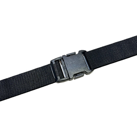 Black Single Adjustable Quick Release Safety Buckle Image 2