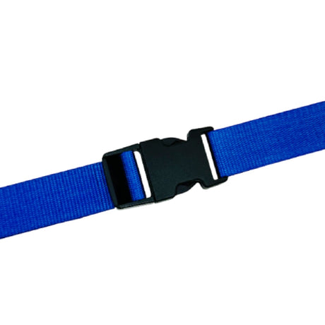 Black Single Adjustable Side Release Webbing Buckle Image 2