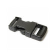 Black Single Adjustable Side Release Webbing Buckle Image 1