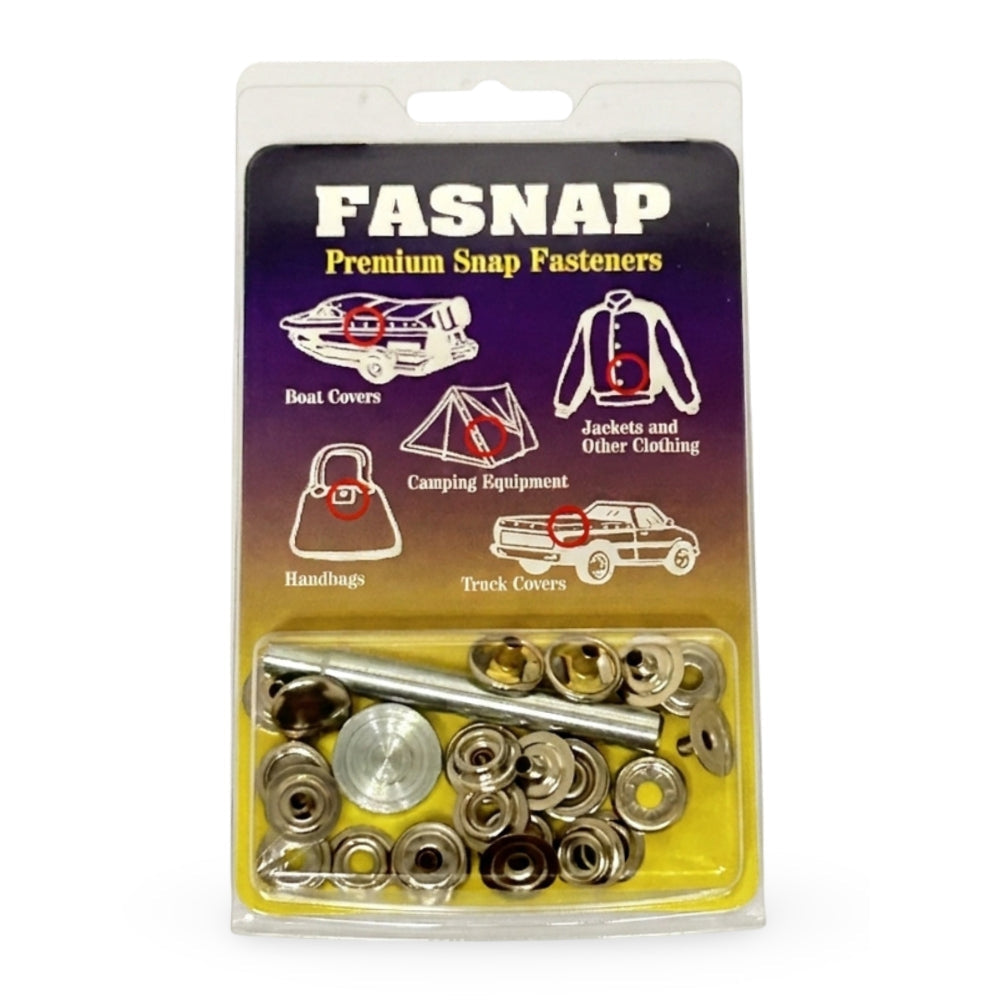 BN4647HAK Line 24 (5/8") Nickel-Plated Steel Snap Fastener Kit Image 1