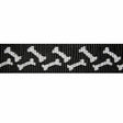 "Bones" Polyester Jacquard Webbing (1.75 mm) Image 1