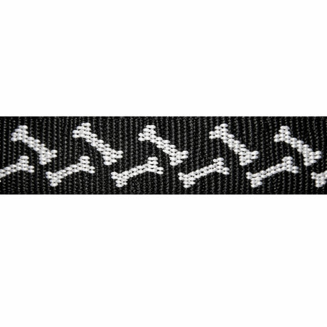 "Bones" Polyester Jacquard Webbing (1.75 mm) Image 1