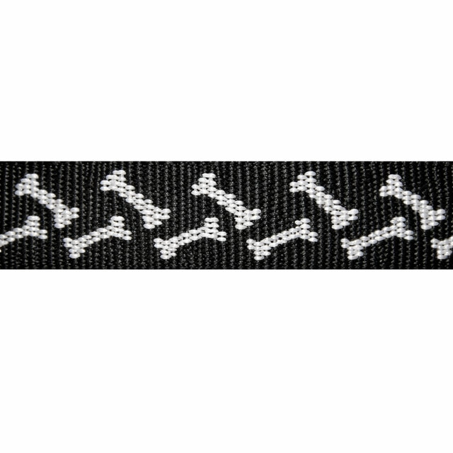 "Bones" Polyester Jacquard Webbing (1.75 mm) Image 1