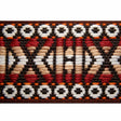 "Burgundy Track" Polyester Jacquard Webbing (1.75 mm) Image 1