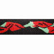 "Chili Pepper" Polyester Jacquard Webbing (1.75 mm) Image 1