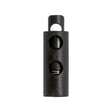 CL 605 Black ABS Double Barrel Cord Lock Image 1
