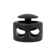 CL 614 Black ABS Short Barrel Double Hold Cord Lock Image 1