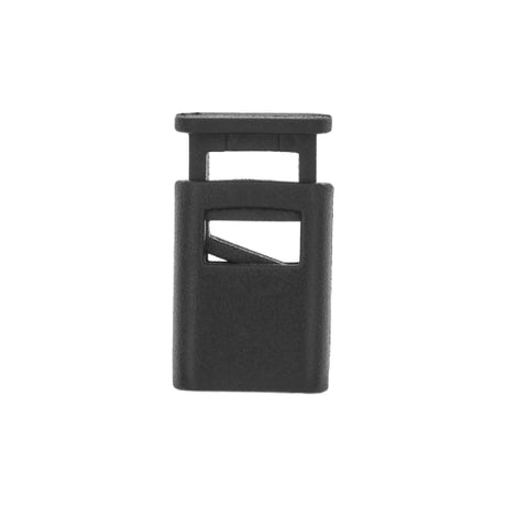 CL 618 Black ABS Flat Barrel Cord Lock Image 1