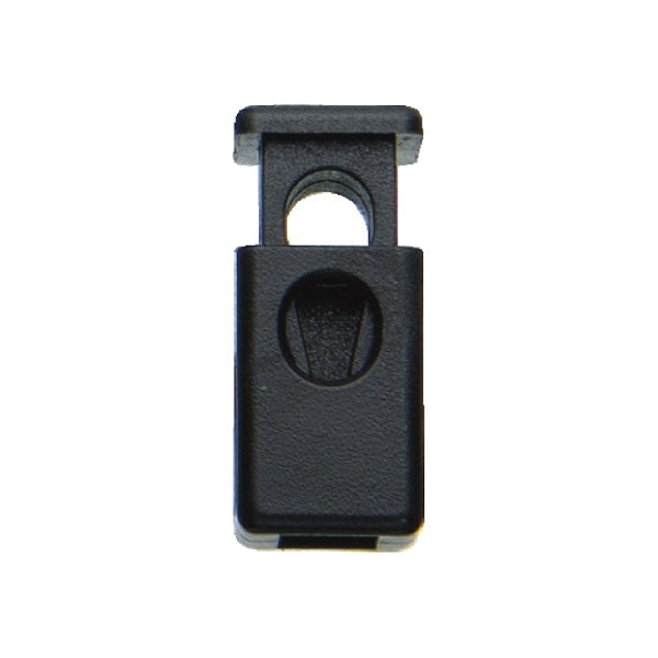 CL 619 Black ABS Square Cord Lock Image 1