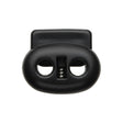 CL 630 Black ABS Pumpkin Double Hole Cord Lock Image 1