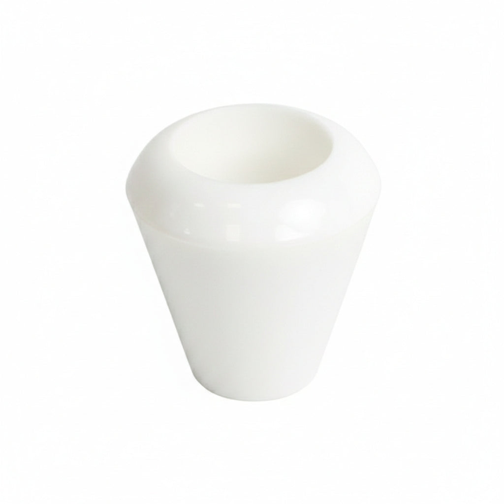 CLE 659 White ABS Draw Cord End Image 1