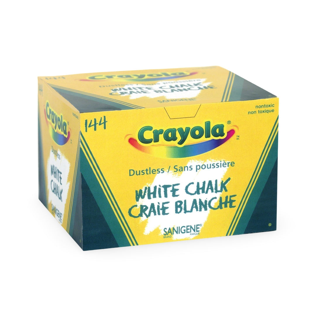 Crayola® Sanigene® White Dustless Chalk Image 2